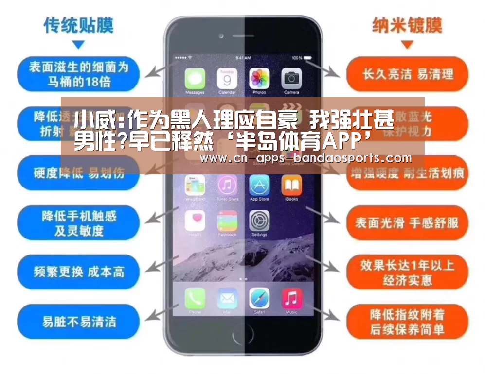 小威:作为黑人理应自豪 我强壮甚男性?早已释然‘半岛体育APP’(图1) 半岛体育注册